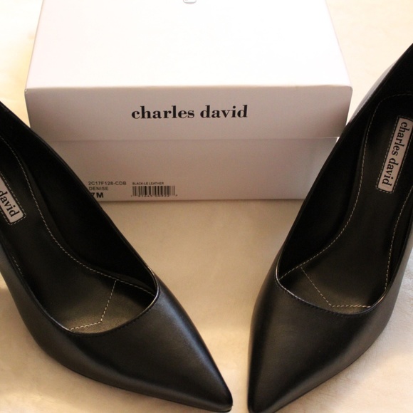 charles david denise pointed toe pump